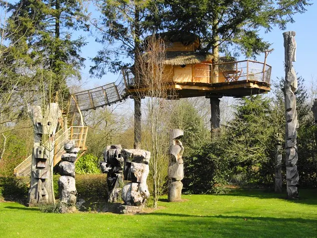 Les cabanes du jardin de pierre — Pléhédel