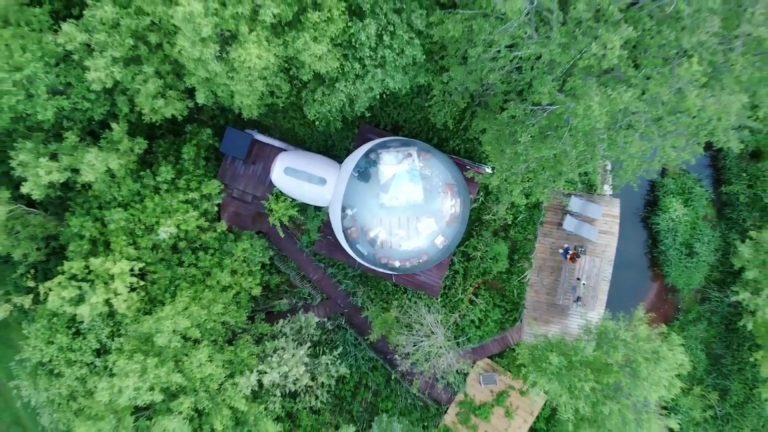 Étangs de Cendron - Cabane, Bulle & Dôme — Forge-Philippe