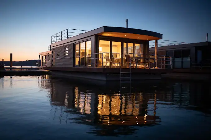 Eco Lodges Floating Village Brombachsee — Pleinfeld