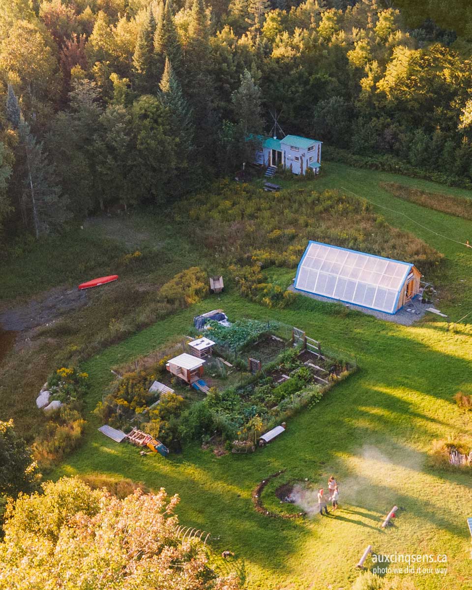 Hébergement aux Cinq Sens — Piopolis